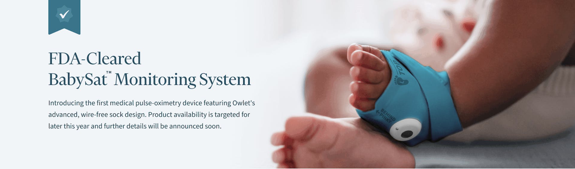 Owlet is FDA CLEARED 1 COLOR CORRECTED