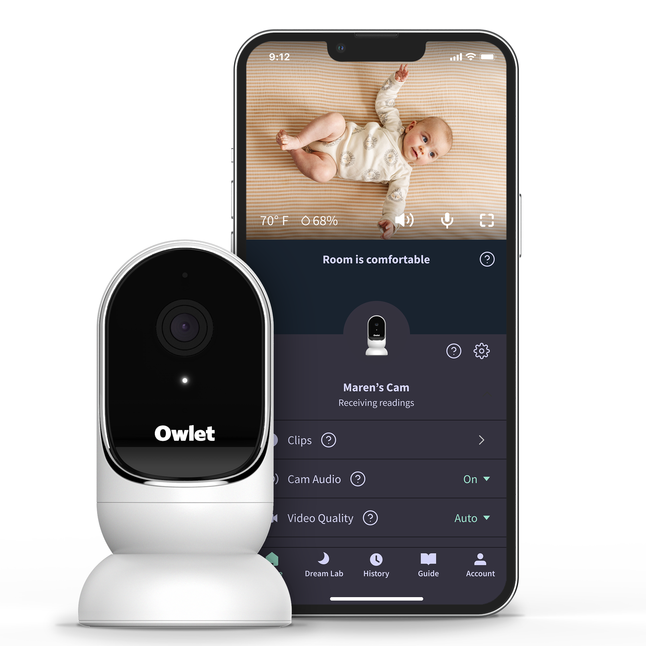 OWLET BABY MONITOR CAMERA AND AUDIO WI-FI SECURE BRAND NEW SEALED IN BOX 